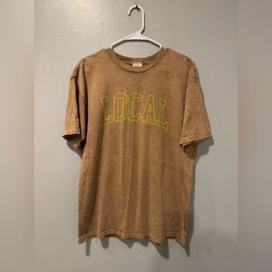 NWOT Oat Collective Local Graphic Tee Short Sleeve Size Medium